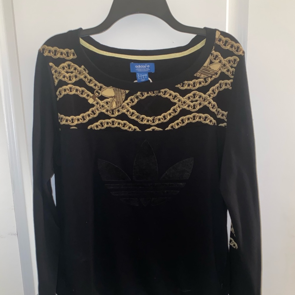 Gold Chain Women’s Adidas Pullover